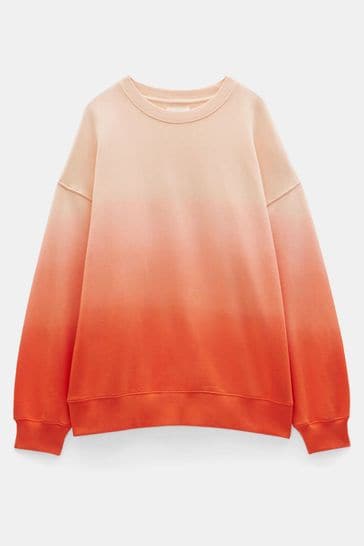 Buy Hush Orange Oversized Ombre Quaden Sweatshirt from Next Austria