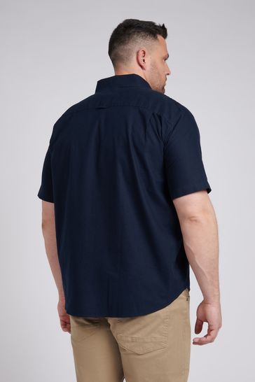 U.S. Polo Assn. Big Tall Mens Short Sleeve Oxford Shirt