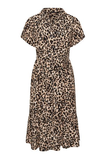 Next animal print shirt dress hot sale