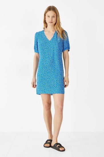 Hush Blue Elsa Mini Shift Dress