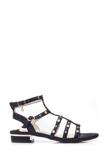 Moda in Pelle Olaino Gladiator Pearl Sandals