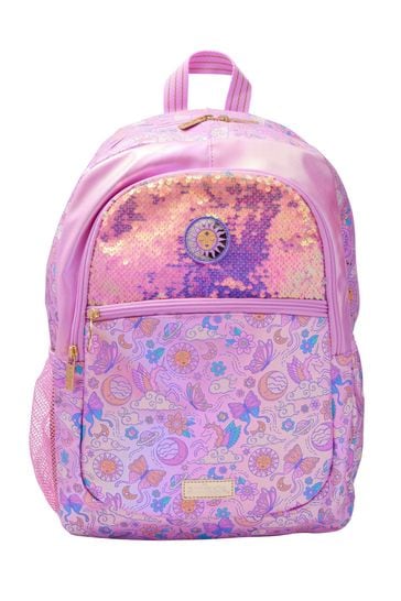 Smiggle Pink Cosmos Classic Backpack