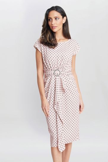 Gina bacconi spot dress clearance