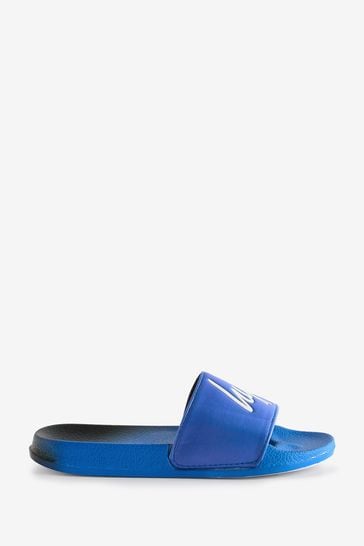 Hype. Boys Multi Black/Blue Fade Script Sliders