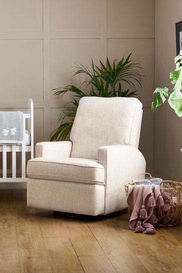 Buy Obaby Swivel Glider Recliner Chair from the Laura Ashley online shop