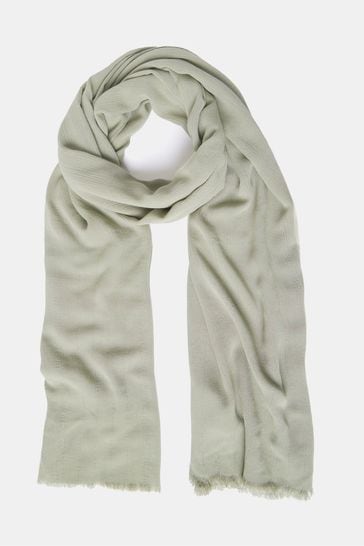 Mint Velvet Natural Metallic Lightweight Scarf