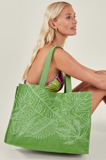 Accessorize embroidered bag top