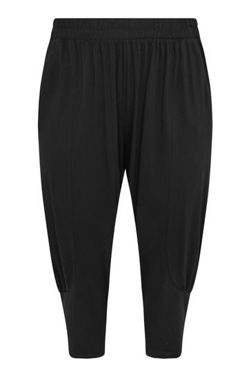 Buy Yours Curve Ruched Cropped Harem Trousers from Next Turkey