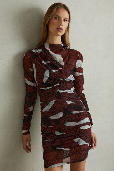 Next burgundy dress shop
