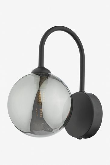 Dar Lighting Black Eissa Wall Light