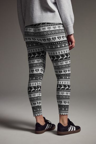 Maternity christmas leggings shop