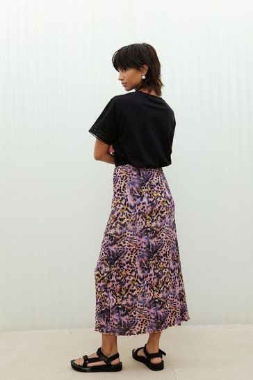Leopard print skirt oliver bonas sales