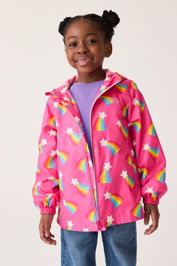 Pink rainbow jacket hotsell