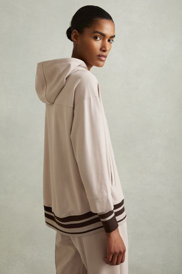 Buy Reiss Alexi Drawstring Jersey Hoodie from the Laura Ashley online shop