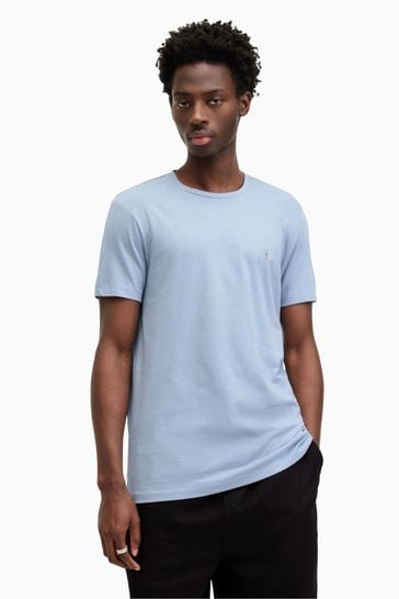 AllSaints Blue Tonic Shortsleeve Crew T-Shirt