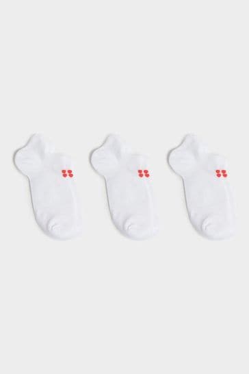 Sweaty Betty White Lightweight Trainer Socks 3 Pack