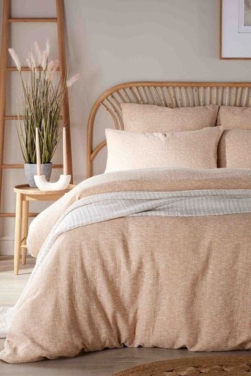 Vantona Almond Gauze Duvet Cover Set