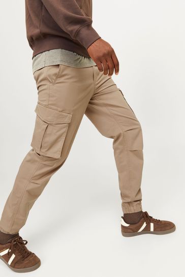 Cuffed cargo trousers store