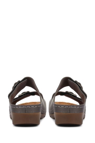 Buy Pavers Adjustable Black Mule Sandals from Next Hungary