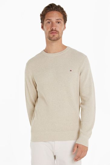 Tommy Hilfiger Refined Structure Crew Neck Sweater