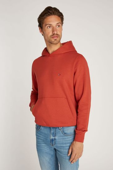 Buy Tommy Hilfiger Red Flag Logo Hoodie from Next Bahrain
