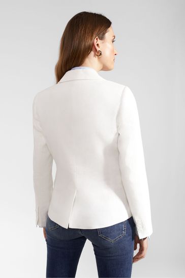 Hobbs Cream Petite Petite Blake Jacket