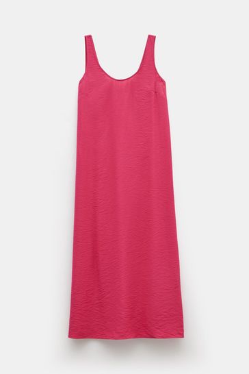 Buy Hush Pink Sophie Scoop Neck 100 Cotton Maxi Dress from Next Bahrain