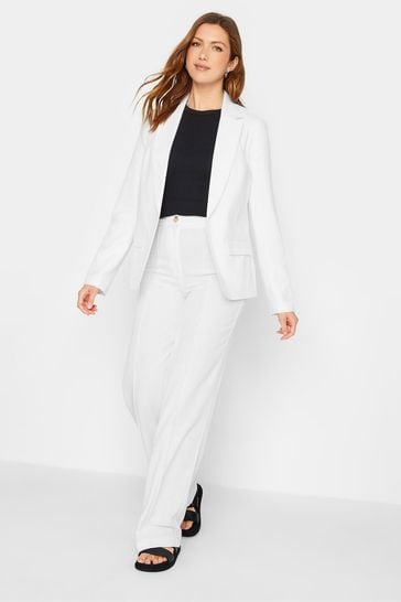 White linen jacket womens uk top