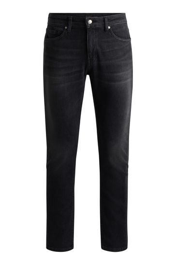 Boss slim fit jeans deals