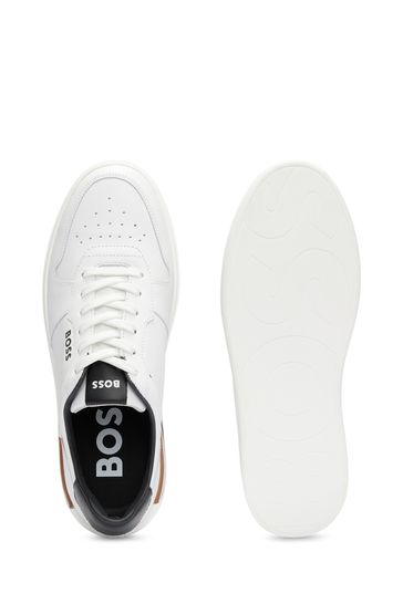 Boss white trainers uk 2025