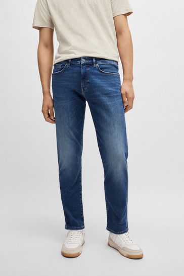 Boss blue jeans online