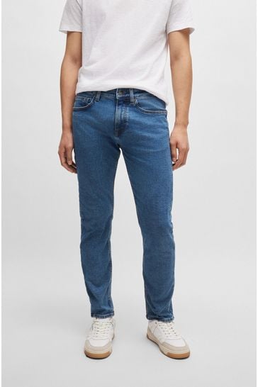 Buy BOSS Blue Slim Fit Jeans in Comfort Stretch Denim from Next Bahrain