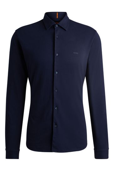 Buy BOSS Slim Fit Cotton Shirt from Next Bahrain