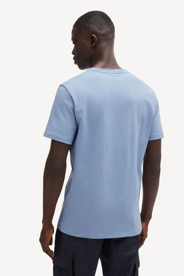 Buy BOSS Relaxed Fit Tales Box Logo Cotton T Shirt from Next Bahrain