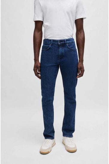 Buy BOSS Blue Slim Fit Jeans in Comfort Stretch Denim from Next Bahrain