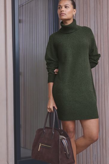 Khaki jumper outfit on sale