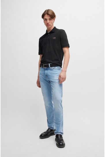 Label polo top