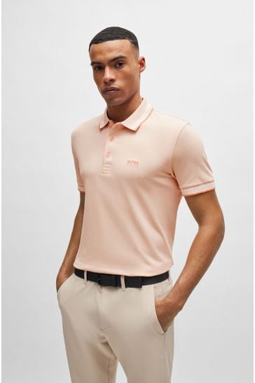 Buy BOSS Orange 100 Cotton Paddy Tipped Polo Shirt from Next Bahrain