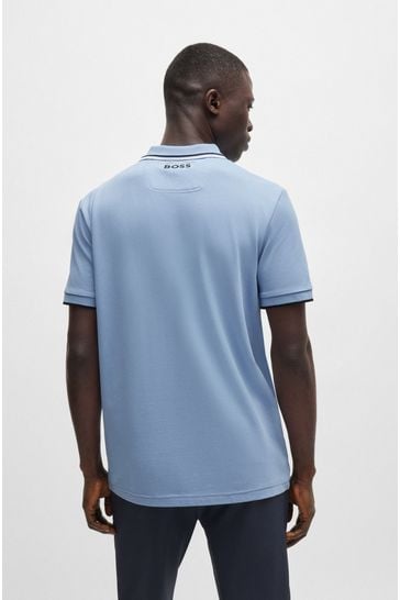 Buy BOSS Paddy Pro Golf Tipped Polo Shirt from Next Bahrain