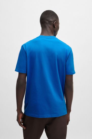 Boss blue t shirt top