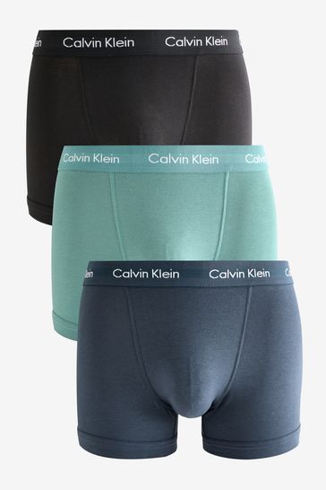 Calvin Klein Green Trunks 3 Pack