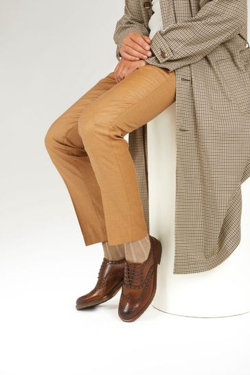 Buy Jones Bootmaker Mens Brown Bertie Oxford Leather Brogues from Next Bahrain