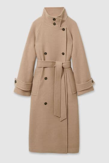 Funnel neck coat petite shop
