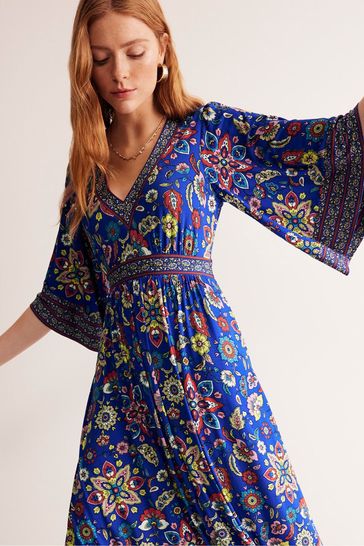 Buy Boden Kimono Jersey Maxi Dress from Next Bahrain
