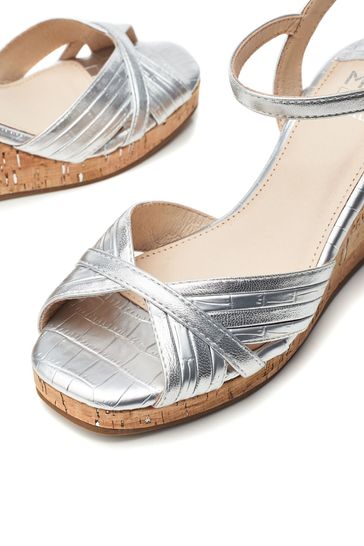 Buy Moda In Pelle Peppermint Wrap Wedge Sandals from Next Bahrain