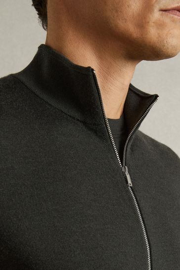 Funnel neck cardigan sales