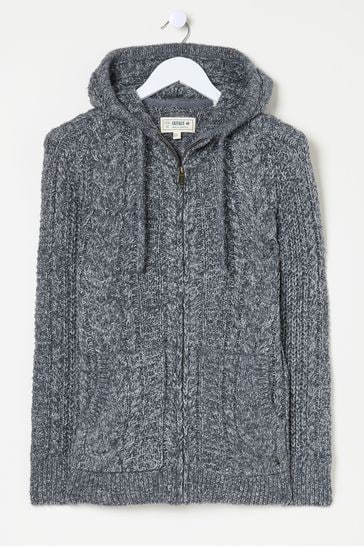 Fat face hooded cardigan hot sale