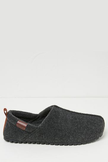 FatFace Frank Grey House Shoes