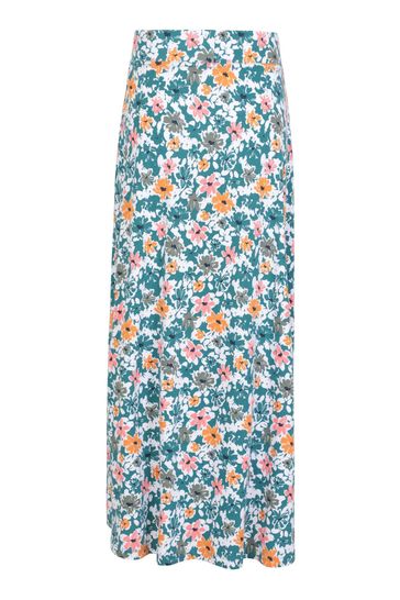 Buy Mountain Warehouse Blue Camo Womens Shore Long Jersey Skirt from Next Denmark