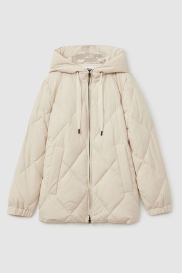 Reiss quilted jacket new arrivals